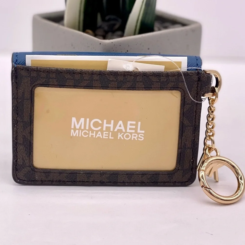 Michael Kors Kala SM Flap Key CARD CASE Wallet